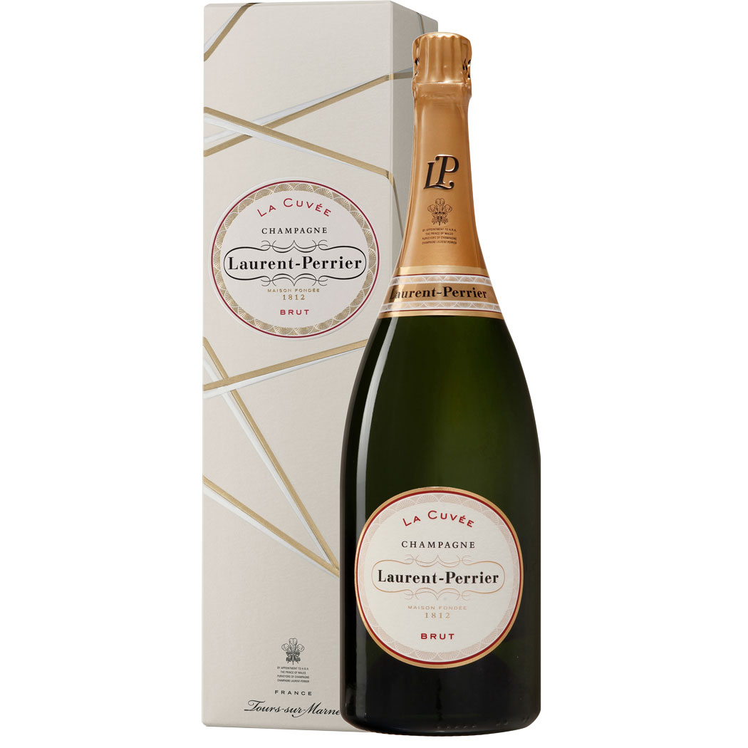 Champagne Laurent-Perrier La Cuvée Brut Magnum mit Geschenkverpackung