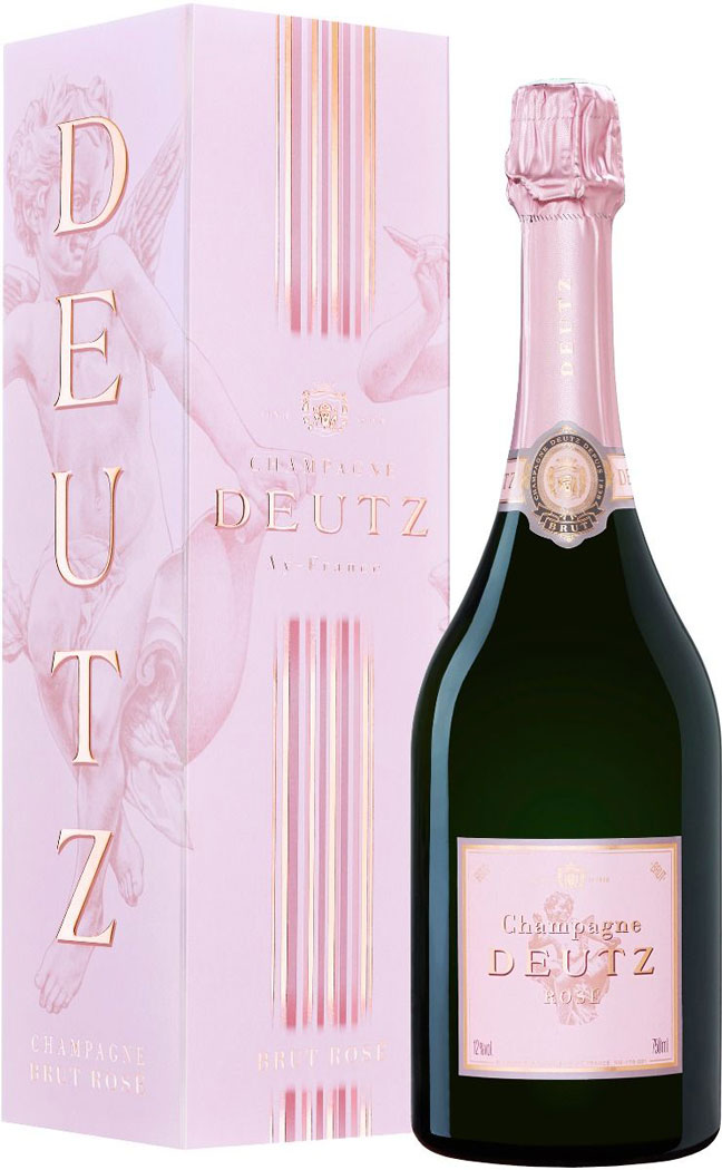 Champagne Deutz Brut Rose im Geschenkkarton