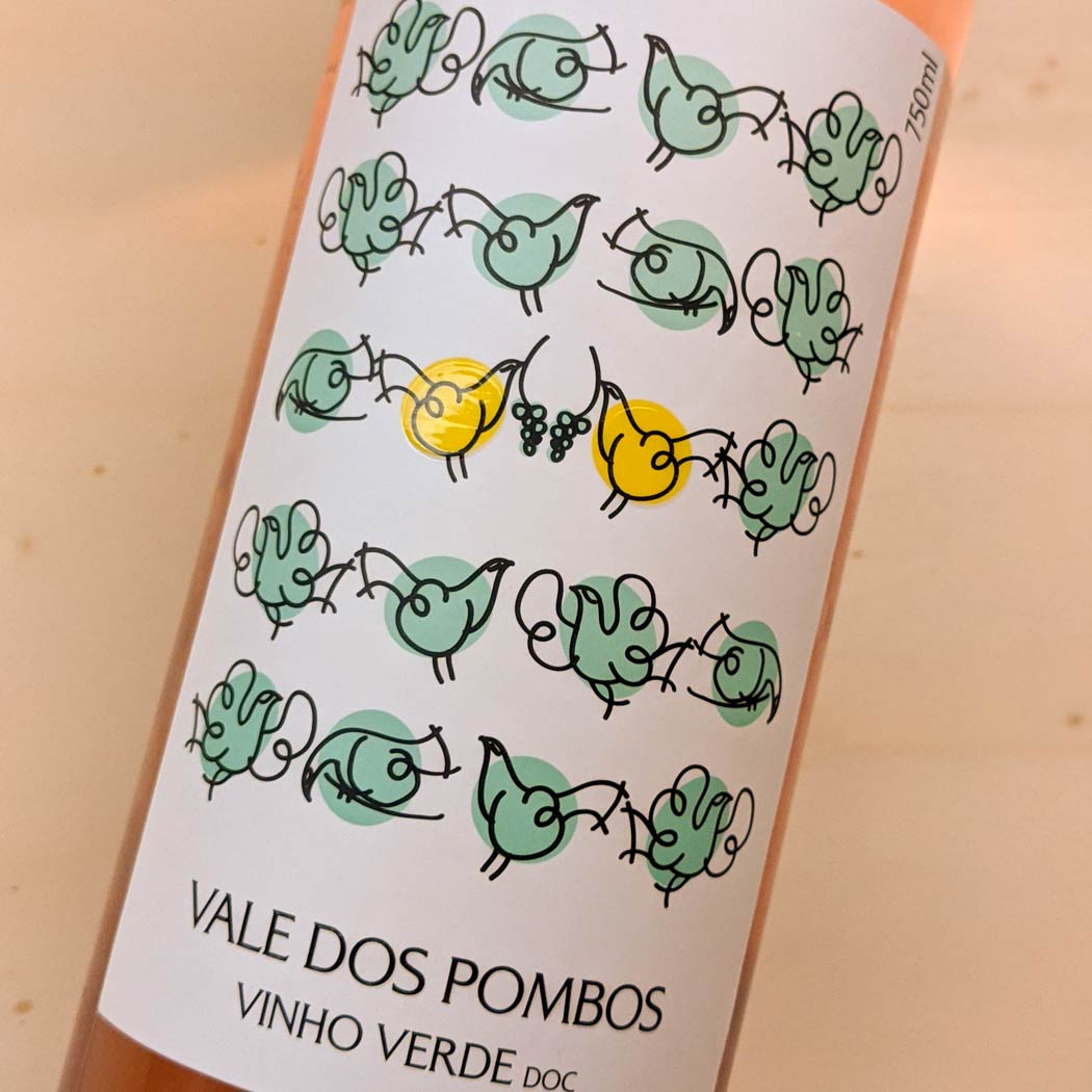 Vale Dos Pombos Vinho Verde Rosado DOC 2023 – Vineshop24.de