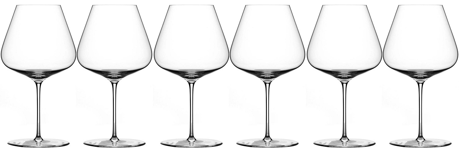 Zalto Burgunder Glas, mundgeblasen, 6er Set
