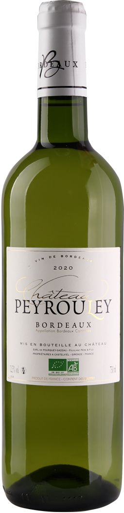 Château Peyrouley Bordeaux Bio Blanc AOC 2020