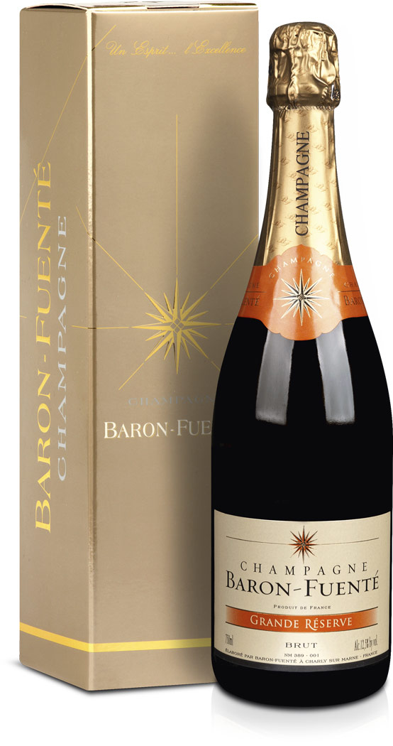 Champagne Baron Fuenté Grande Réserve Brut im Präsentkarton