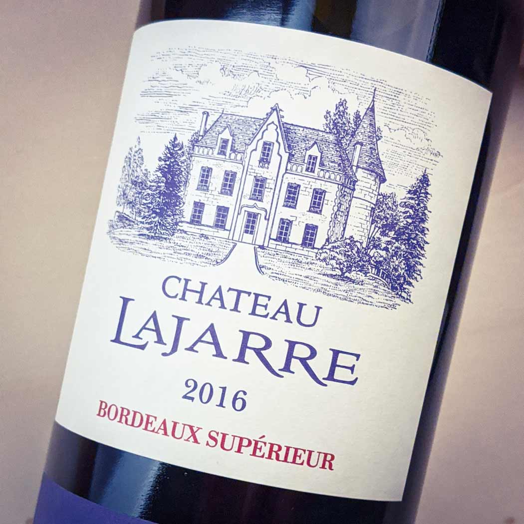 Château Lajarre Cuvée Eléonore Bordeaux Supérieur 2016